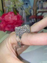 Rectangular Cube Ring Crystal