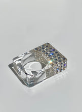 Rectangular Cube Ring Crystal