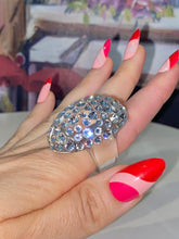 Glam Queen Lucite Ring Clear