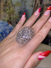 Glam Queen Lucite Ring Clear