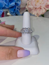 Vogue Crystal Acrylic Ring In Clear