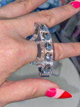 Lady Luxe Crystal Ring In Clear