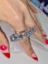 Lady Luxe Crystal Ring In Clear