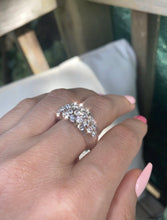 Vogue Crystal Acrylic Ring In Clear