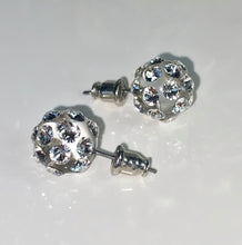 Sofia Acrylic Ball Studs In Clear