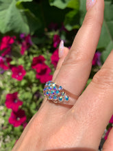 Vogue Crystal Acrylic Ring In Aurora Borealis