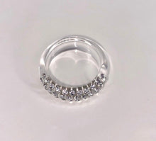 Paradise Acrylic Crystal Ring Clear