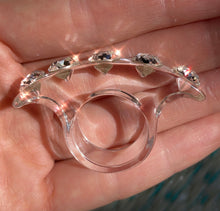 Lady Luxe Crystal Ring In Clear