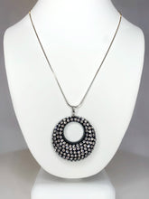 Red Carpet Oval Necklace In Black