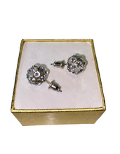 Sofia Acrylic Ball Studs In Clear