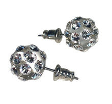 Sofia Acrylic Ball Studs In Clear