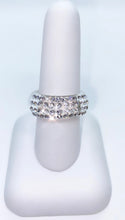 Paradise Acrylic Crystal Ring Clear