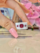 White Acrylic Cube Ring With Pink Crystals