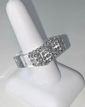 Rectangular Cube Ring Crystal