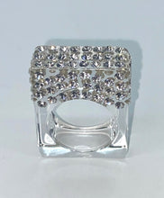 Rectangular Cube Ring Crystal