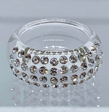 Paradise Acrylic Crystal Ring Clear