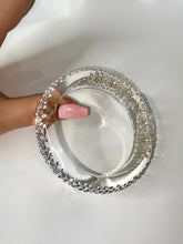 Runway Sparkle Bangle In Clear