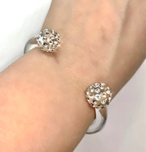 Lovable Acrylic Crystal Cuff Bracelet