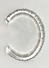 Moonlight Sparkle Acrylic Crystal Cuff Bracelet Clear