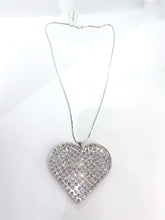 Queen of Hearts Crystal Necklace With Chain