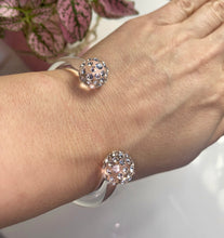 Lovable Acrylic Crystal Cuff Bracelet