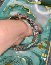 Runway Sparkle Bangle In Clear