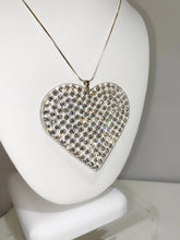 Queen of Hearts Crystal Necklace With Chain
